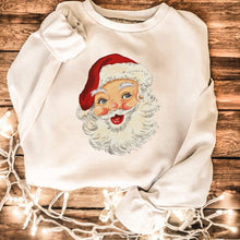 Load image into Gallery viewer, Vintage Santa Adult Sweatshirt
