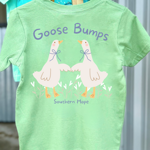 (BACK) Goose Bumps Short Sleeve Girls Tee