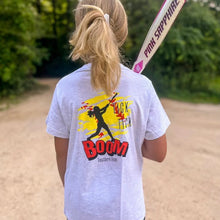 Load image into Gallery viewer, SOFTBALL Tick Tick Boom Short Sleeve Kids Tee (D)
