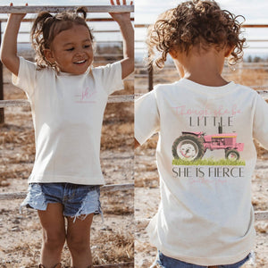 Though She Be Little Short Sleeve Kids Tee