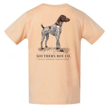 Load image into Gallery viewer, (Peachy) GSP Fearless Hunter Short Sleeve Kids Tee
