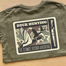 Load image into Gallery viewer, DUCK HUNTING Outdoor Adventure Short Sleeve Kids Tee
