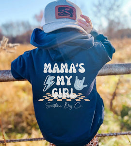 Mama's My Girl Kids Hoodie