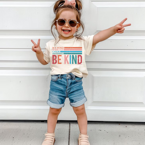 Be Kind Short Sleeve Girls Tee