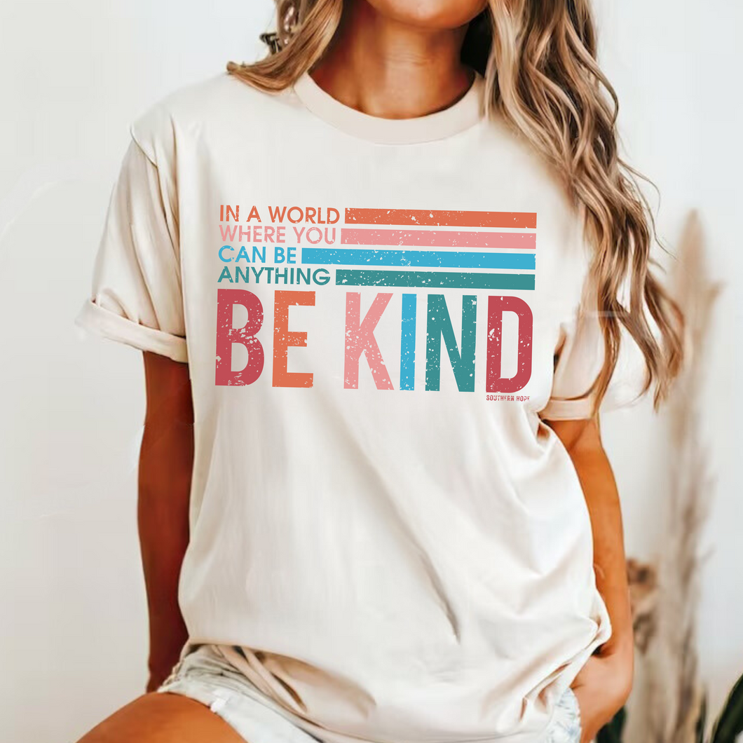 Be Kind Short Sleeve Adult Tee