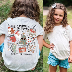 (SHORT) All Things Christmas Short Sleeve Kids Tee