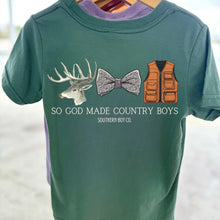 Load image into Gallery viewer, So God Made Country Boys Short Sleeve Kids Tee
