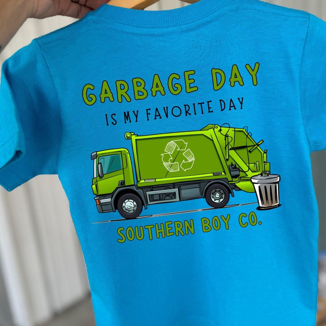 Garbage Day Short Sleeve Boys Tee