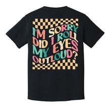 Load image into Gallery viewer, (YOUTH) Roll My Eyes Short Sleeve Kids Tee
