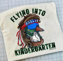 Load image into Gallery viewer, ADULT Flying Into Grade Level Mallard (Front Design) Short Sleeve Adult Tee
