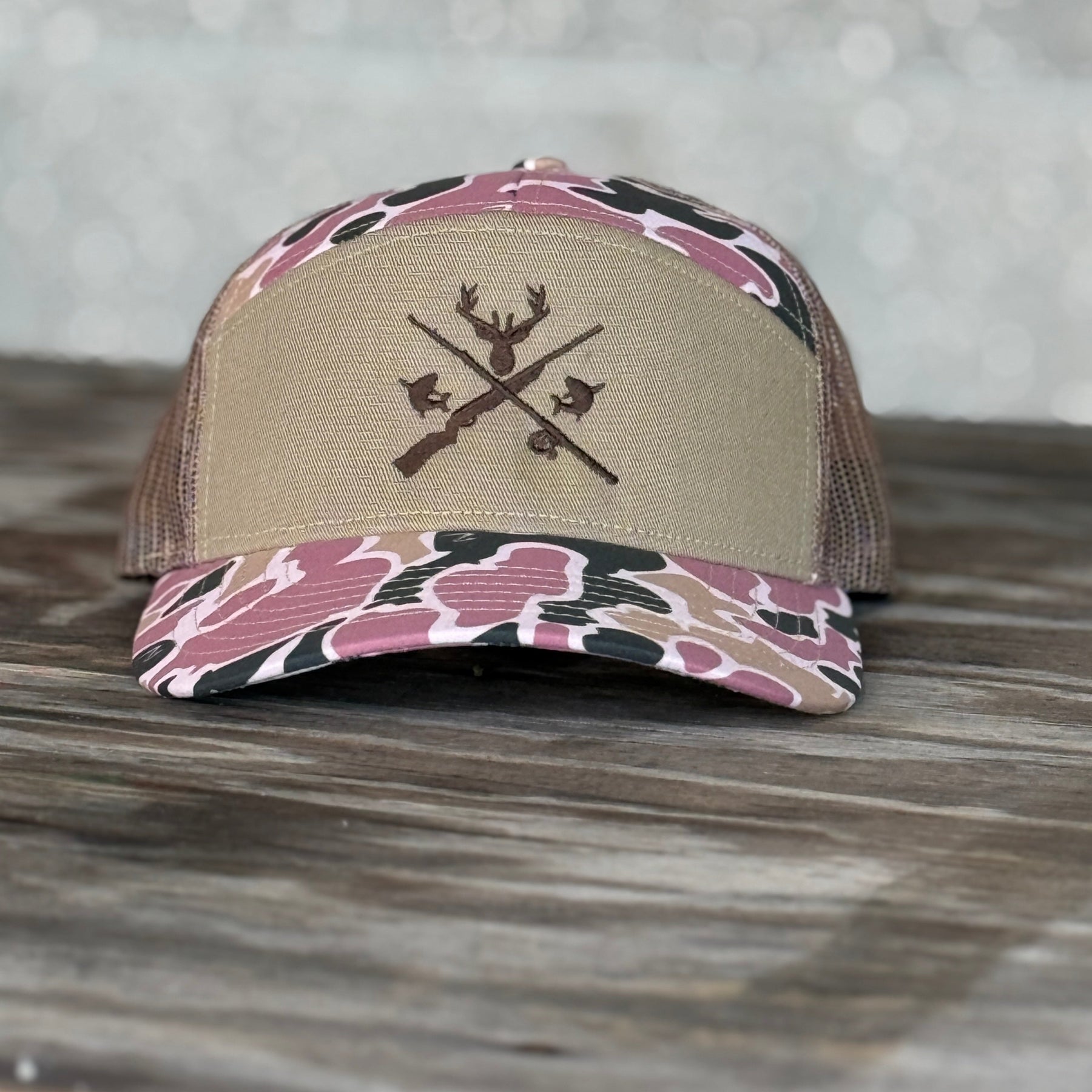 Tan Camo Hunting Fishing Kids Hat – Southern Boy Co.