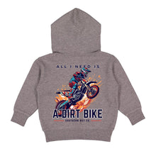 Load image into Gallery viewer, (HOODIE) All I Need Is A Dirt Bike Kids Hoodie
