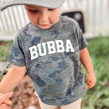 Load image into Gallery viewer, (T-SHIRT) Camo Bubba Short Sleeve Kids Tee
