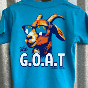 The G.O.A.T. Short Sleeve Kids Tee