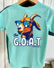 Load image into Gallery viewer, The G.O.A.T. Short Sleeve Kids Tee
