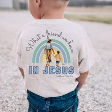 Load image into Gallery viewer, Friend We Have In Jesus Short Sleeve Boys Tee
