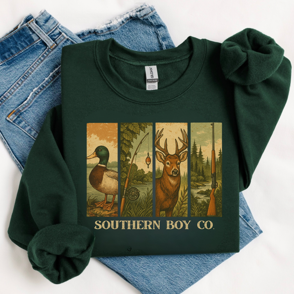 Vintage Southern Roots Adult’s Sweatshirt – Southern Boy Co.
