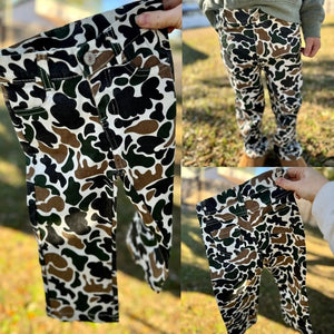 Youth Camouflage Jeans