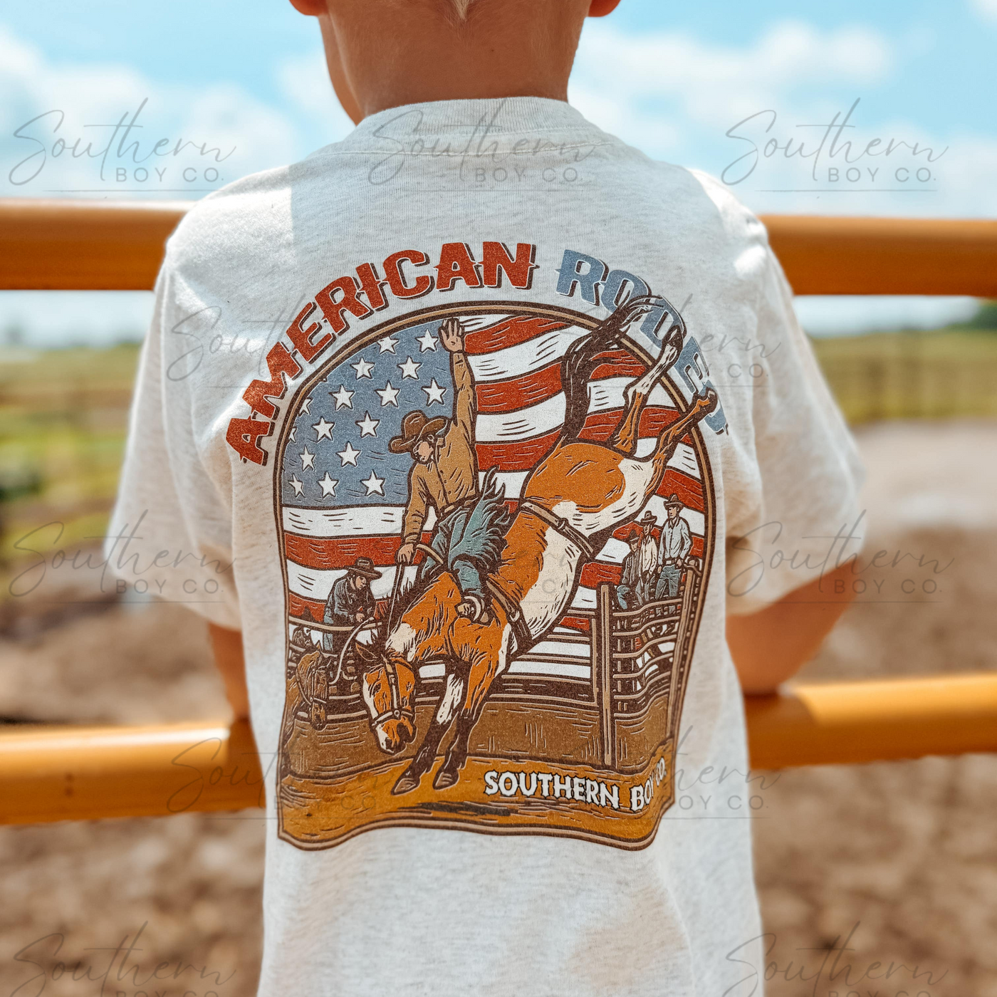 American Rodeo Boy's Short Sleeve Shirt