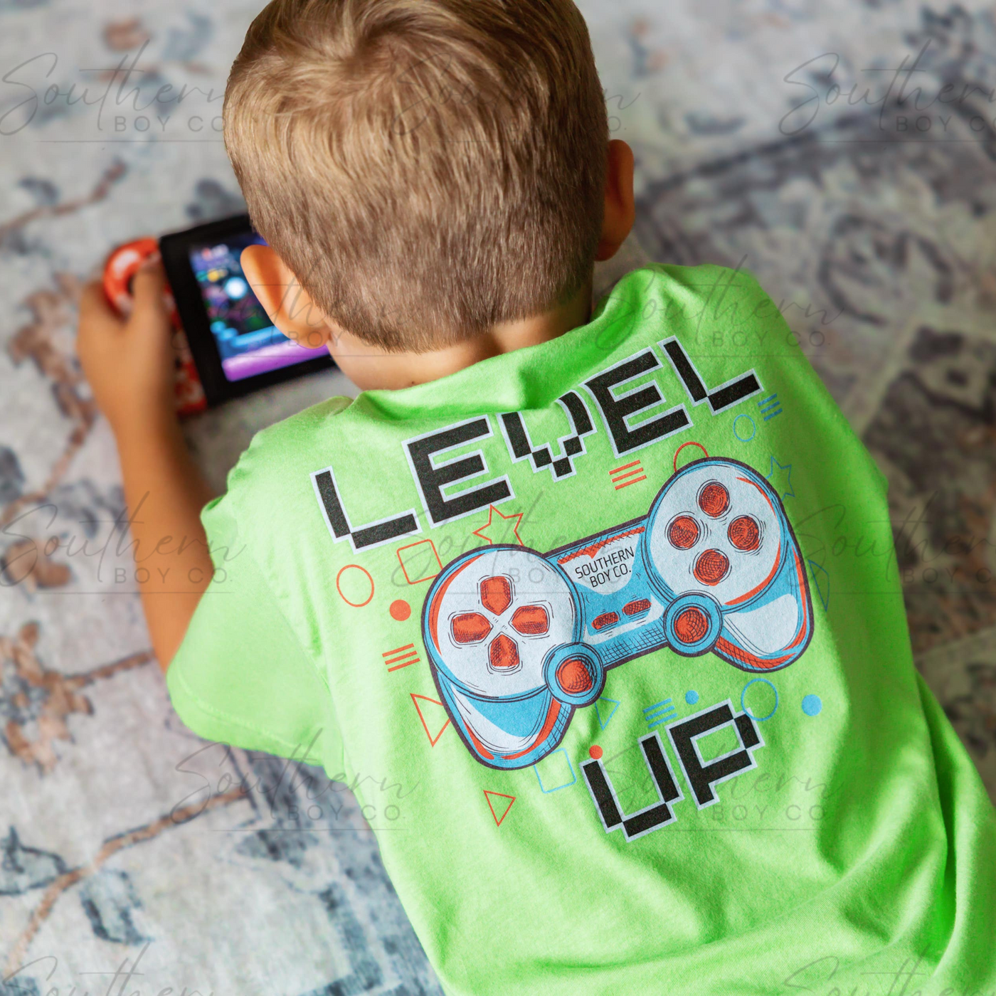 Level Up Boy's Short Sleeve Shirt – Southern Boy Co.