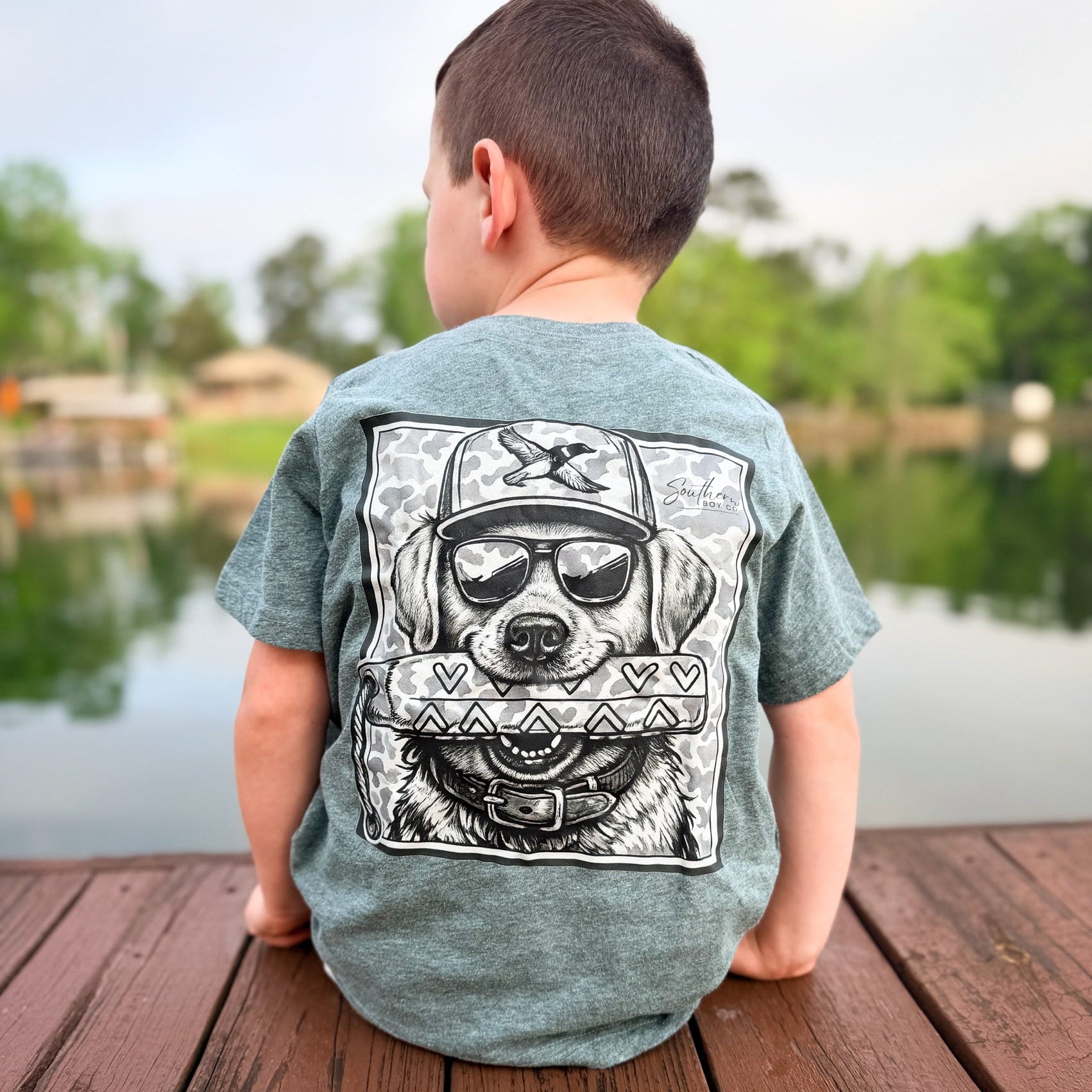 Fetching Lab Boy’s Short Sleeve Shirt – Southern Boy Co.