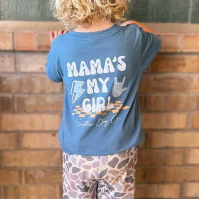 Mama’s My Girl Boy's Short Sleeve Shirt