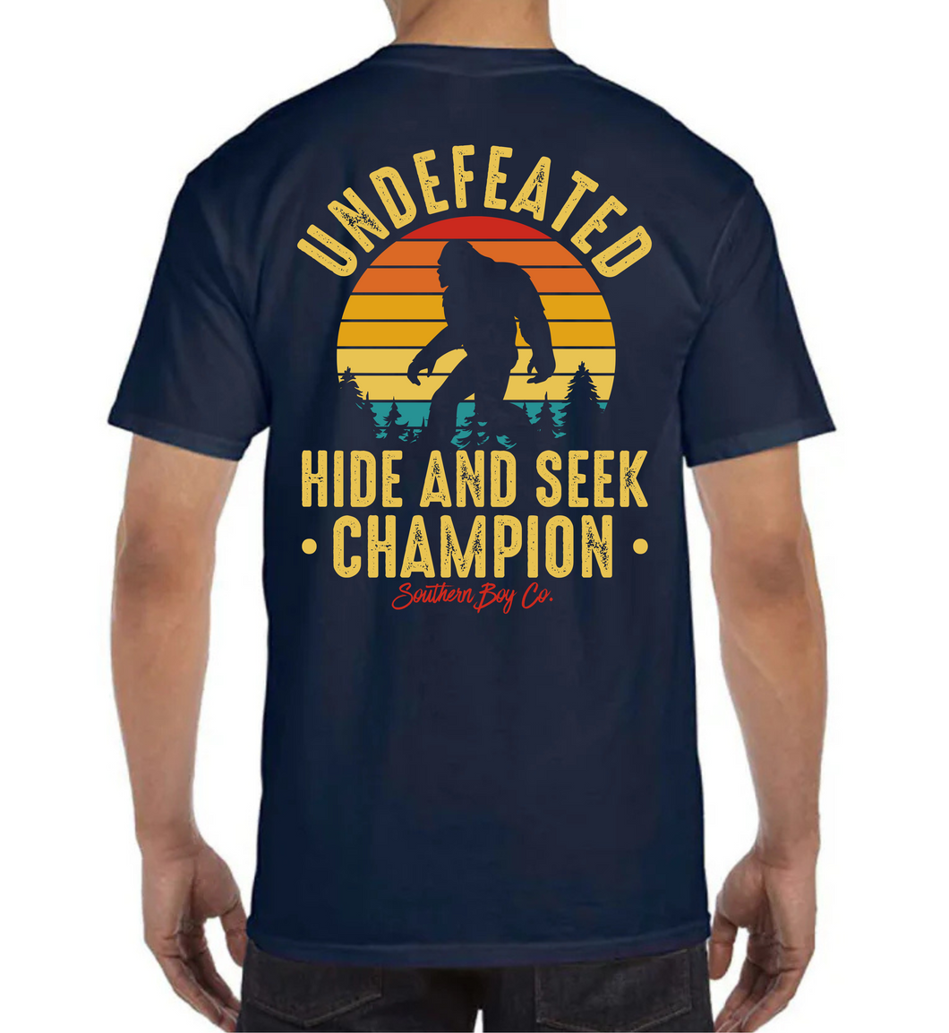 Hide and Seek Champion Short Sleeve Adult Tee