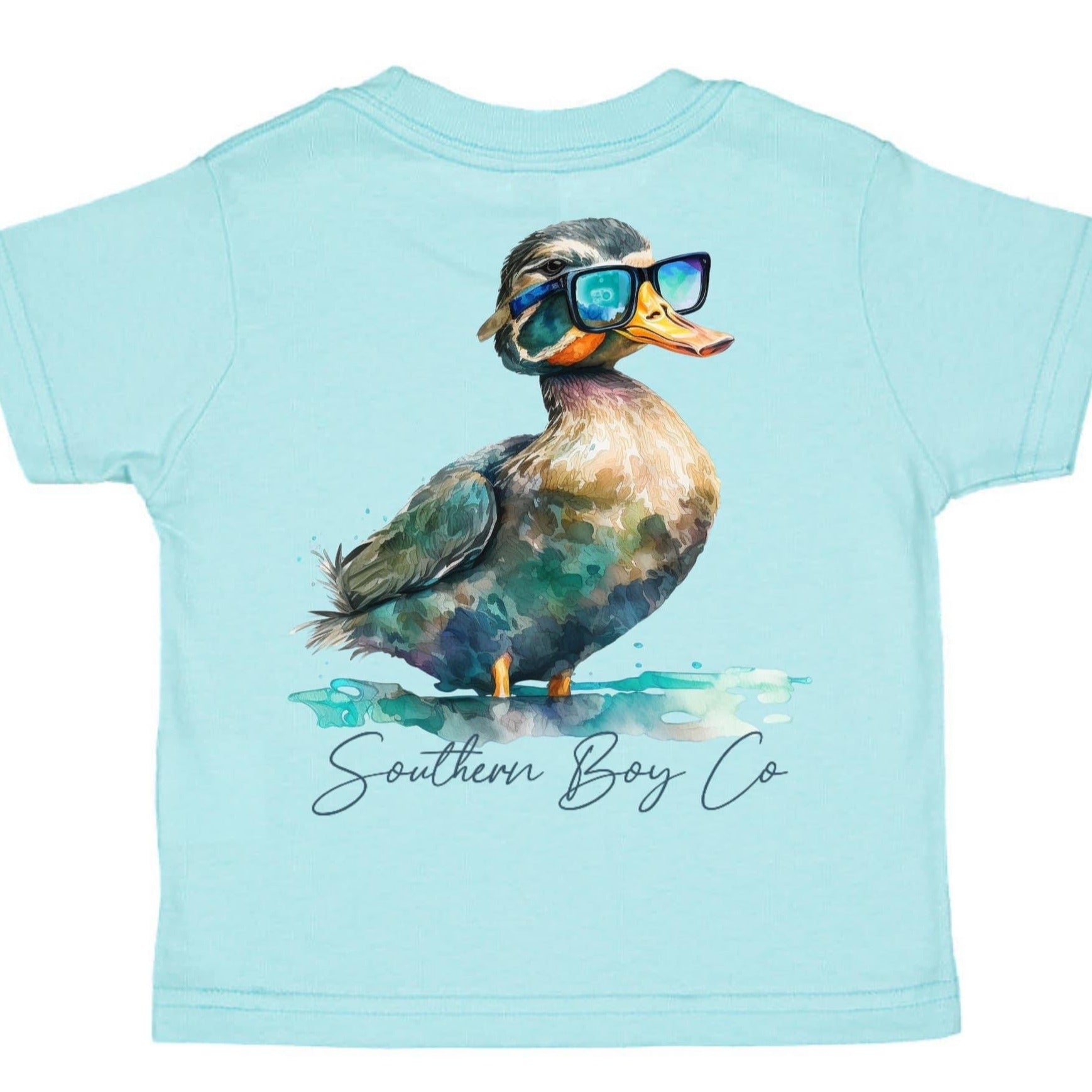 Wild Mallard Duck Short Sleeve Kids Tee (D) – Southern Boy Co.