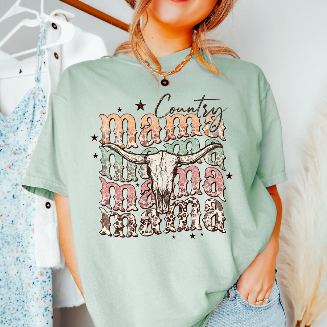 Country Mama Short Sleeve Adult Tee