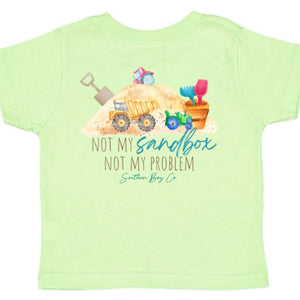 Not My Sandbox Short Sleeve Kids Tee (D)