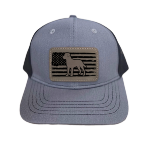 Lab Leather Patch Kids Hat