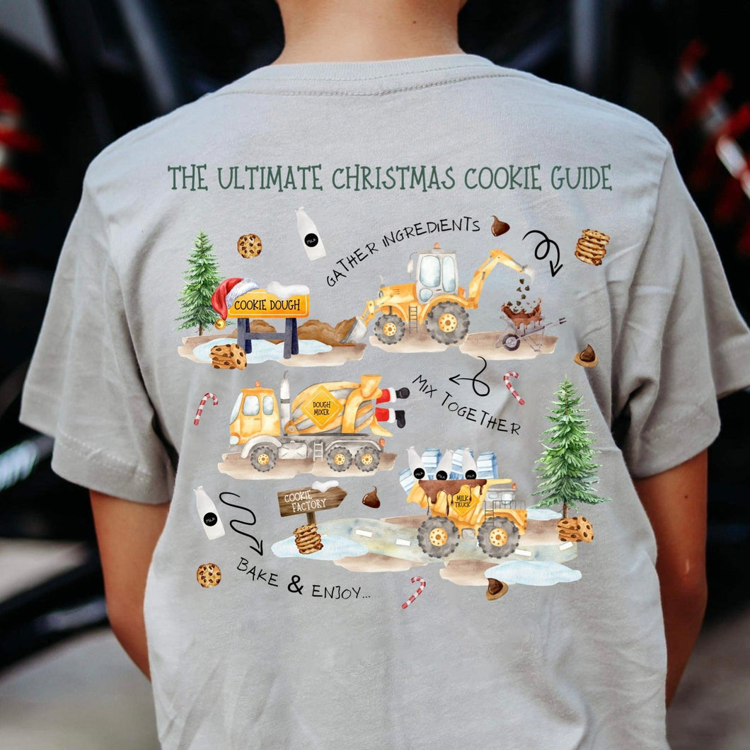 Christmas Cookie Guide Short Sleeve Kids Tee