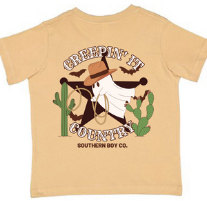 Creepin’ it Country Short Sleeve Kids Tee