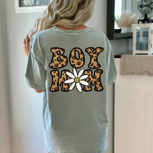 Load image into Gallery viewer, Daisy Flower Boy Mom Short Sleeve Adult Tee (D)
