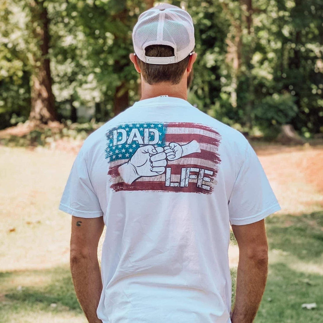 Dad Life Short Sleeve Adult Tee (D)