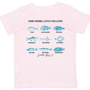 Catch You Later (Pink) Short Sleeve Kids Tee (D)