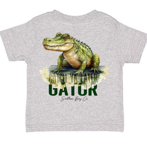 Later Gator Short Sleeve Kids Tee (D)