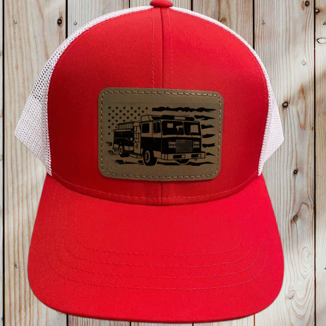 Firetruck Patch Kids Hat