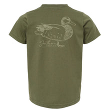 Load image into Gallery viewer, Sketch Duck Short Sleeve Kids Tee
