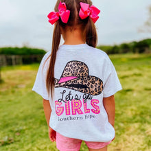 Load image into Gallery viewer, Let’s Go Girls Short Sleeve Kids Tee (D)
