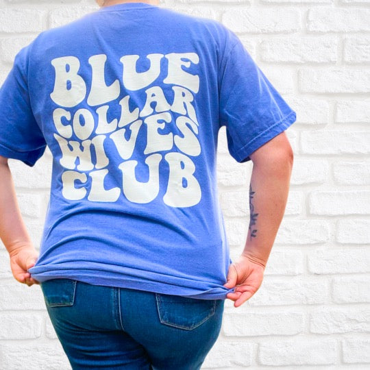 Blue Collar Wife Short Sleeve Adult Tee