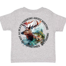 Load image into Gallery viewer, Sometimes It’s Fishing Short Sleeve Kids Tee (D)
