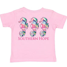 Load image into Gallery viewer, Seahorse Short Sleeve Kids Tee (D)
