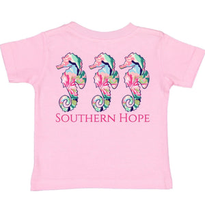 Seahorse Short Sleeve Kids Tee (D)