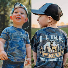 Load image into Gallery viewer, I Like Big Bucks Kids Short Sleeve Tee
