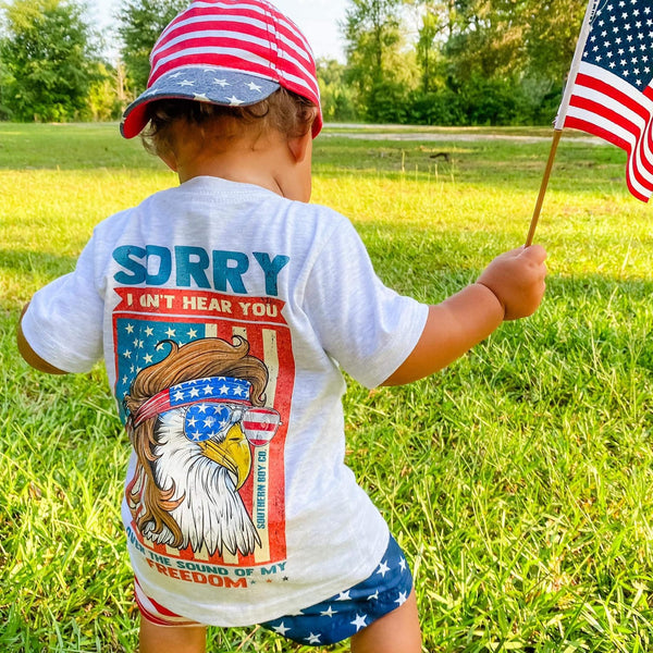 Sound Of My Freedom Boy's Short Sleeve Shirt – Southern Boy Co.