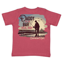 Load image into Gallery viewer, Daddy Set The Bar Short Sleeve Girls Tee
