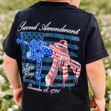 Load image into Gallery viewer, Second Amendment Short Sleeve Kids Tee
