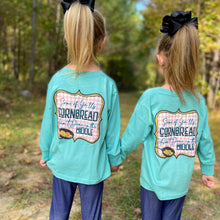 Load image into Gallery viewer, Cornbread Long Sleeve Girls Tee (D)
