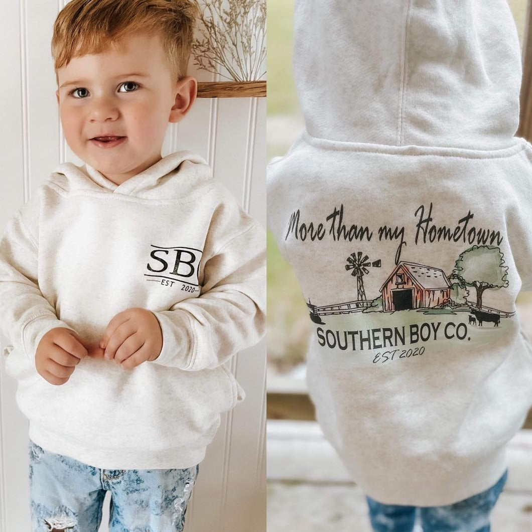 More Than My Hometown Kids Hoodie (D)